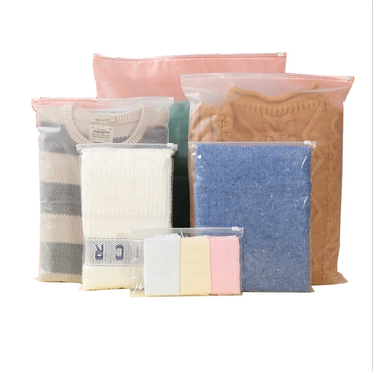 China T-shirt manufacturer cheap plastic transparent packaging bag cellophane plastic bag