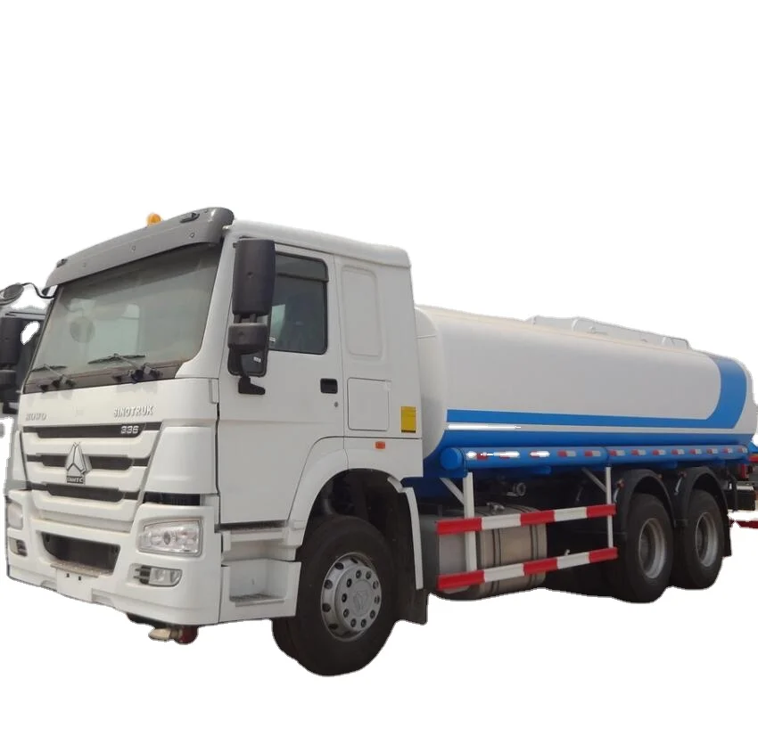High Quality 6x4 371HP water spray tanker sprinkler tank truck for sale in kenya