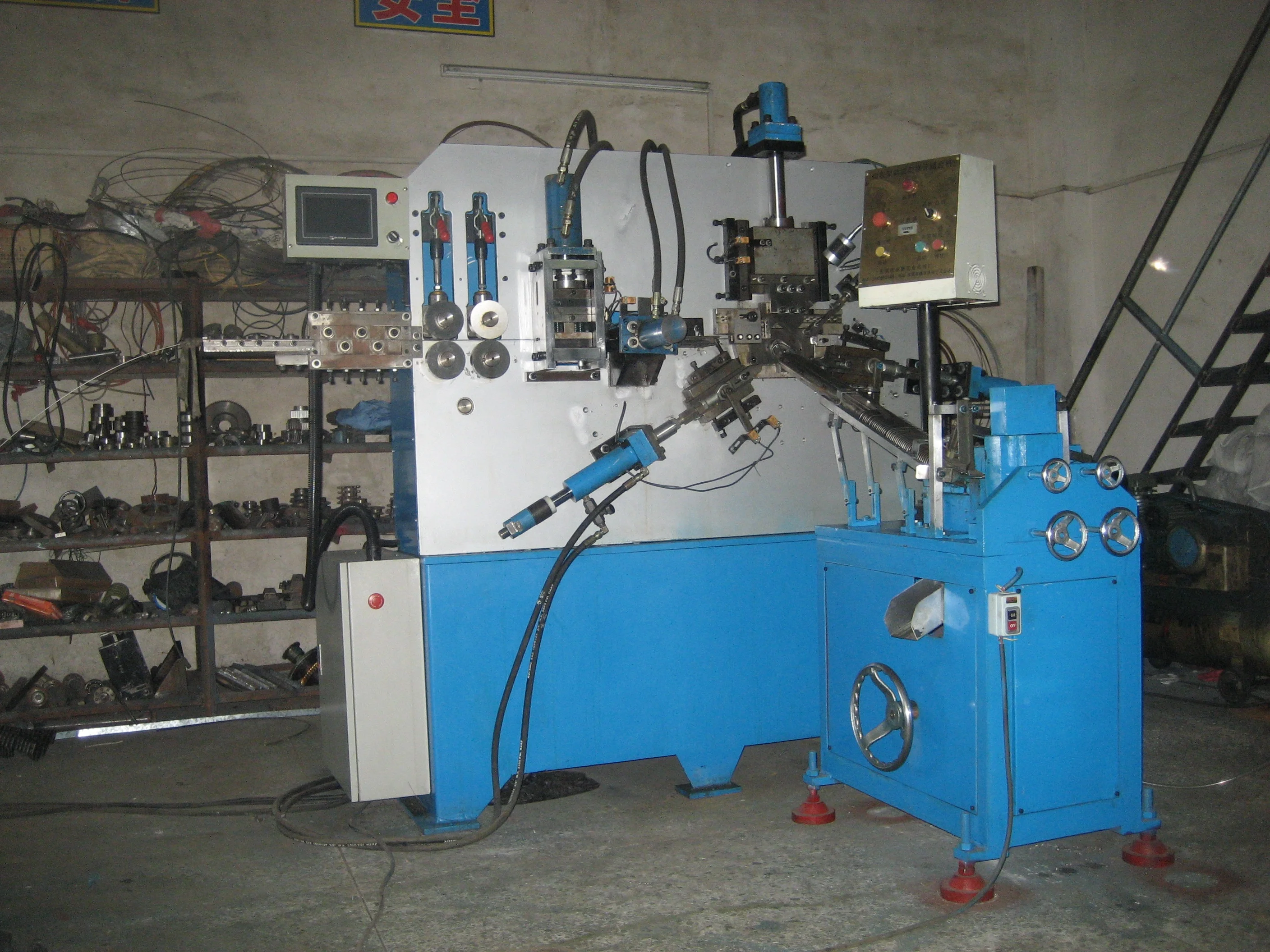 Import Motor Factory Customized Full Automatic Special Hanger Hook Making Machine with Stable Performance