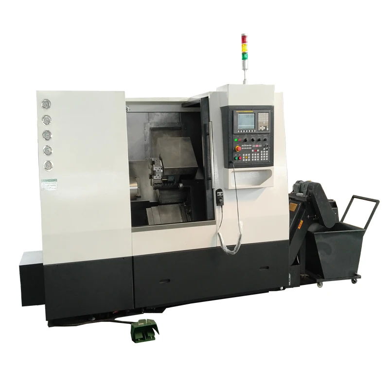 TCK550 домашний Наклонный кровать токарный станок с ЧПУ Гидравлический зажимы для продажи