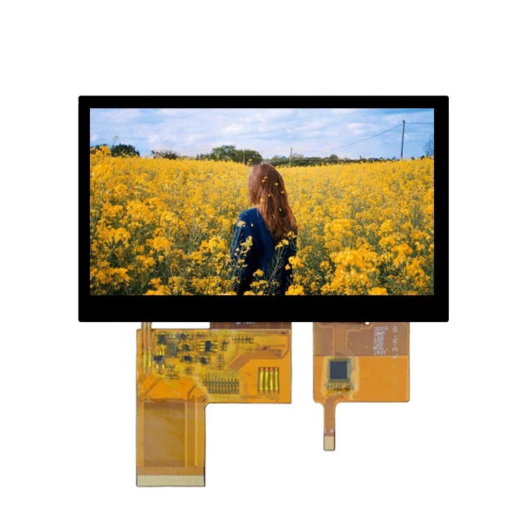 I2c CTP сенсорный экран 5 дюймов 800x480 промышленный ручной 24 бит RGB интерфейс TFT ЖК сенсорный экран модуль панели дисплея