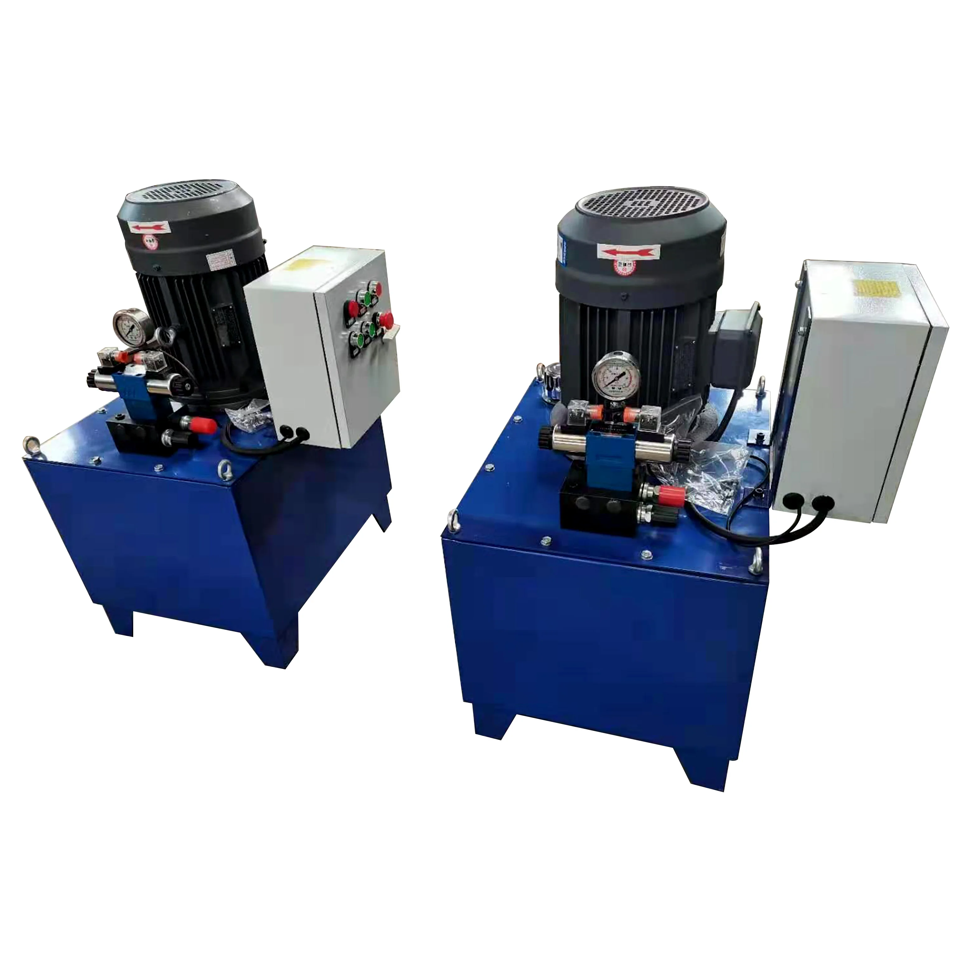 High efficiency power pack 700 bar hydraulic pump double acting hydraulic power unit