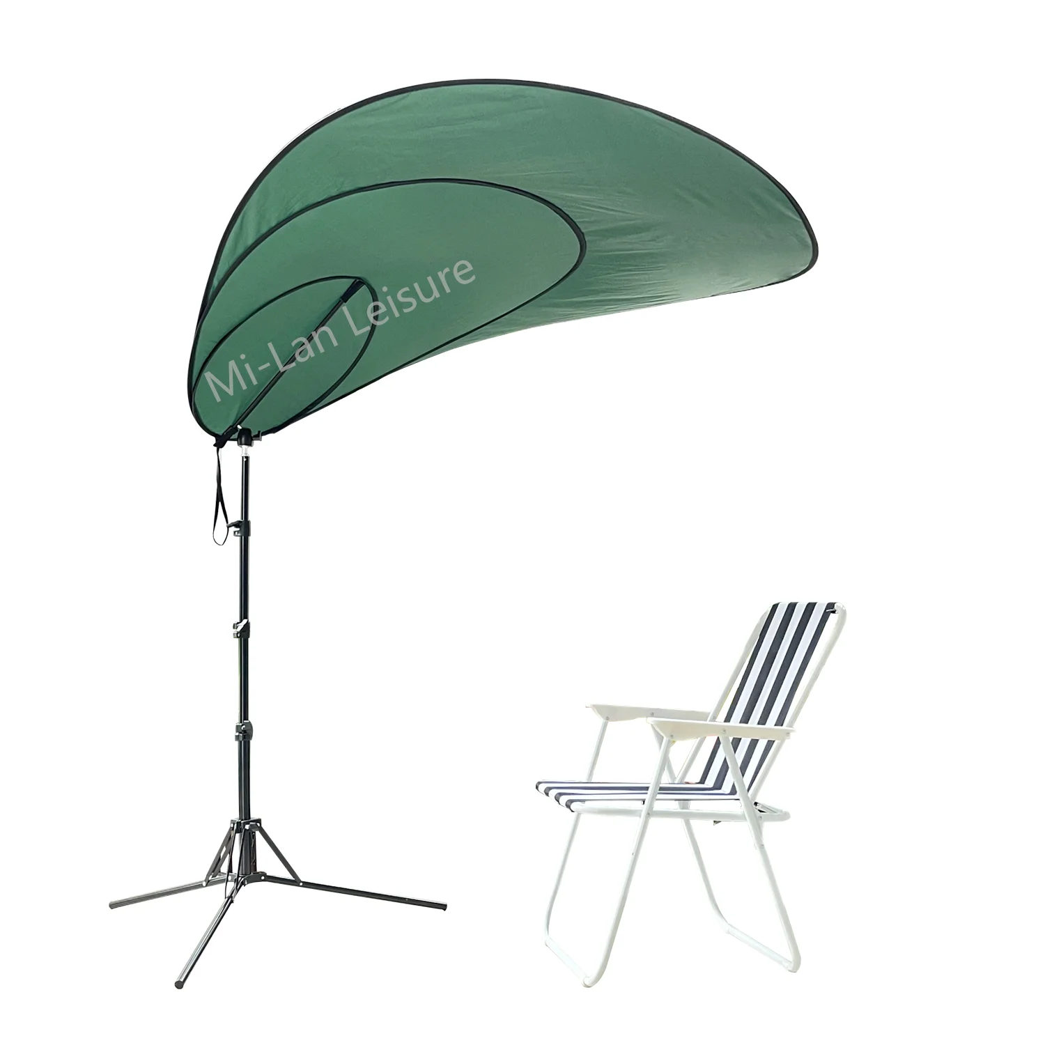 Promotional Commercial  Wind Proof Sun Beach Balcony Sunshade Sail Leaf Shaped Outdoor Small Pattern Beach Umbrella