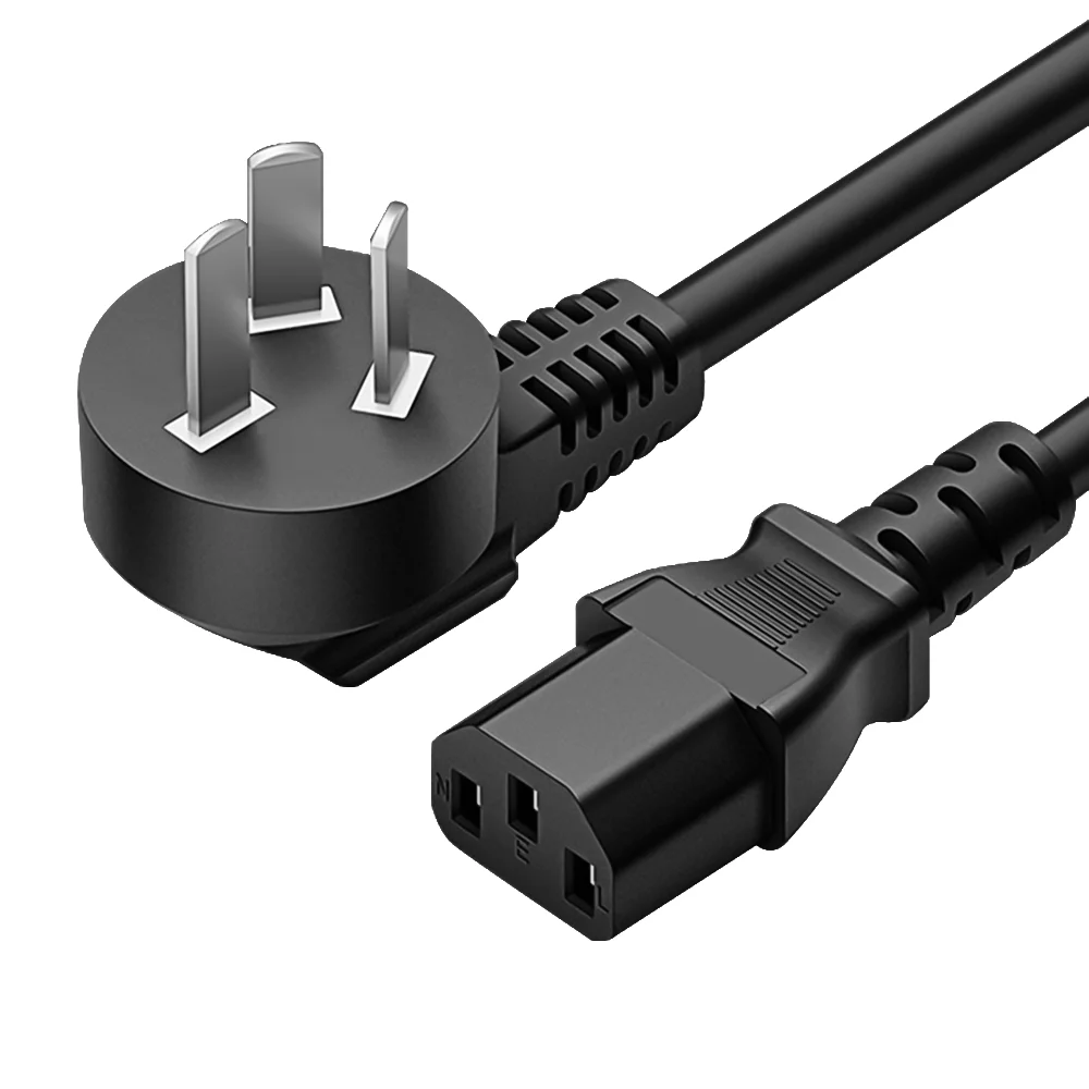 China manufacturer 3 prong ac power cord US Standard Electrical Cable for TV