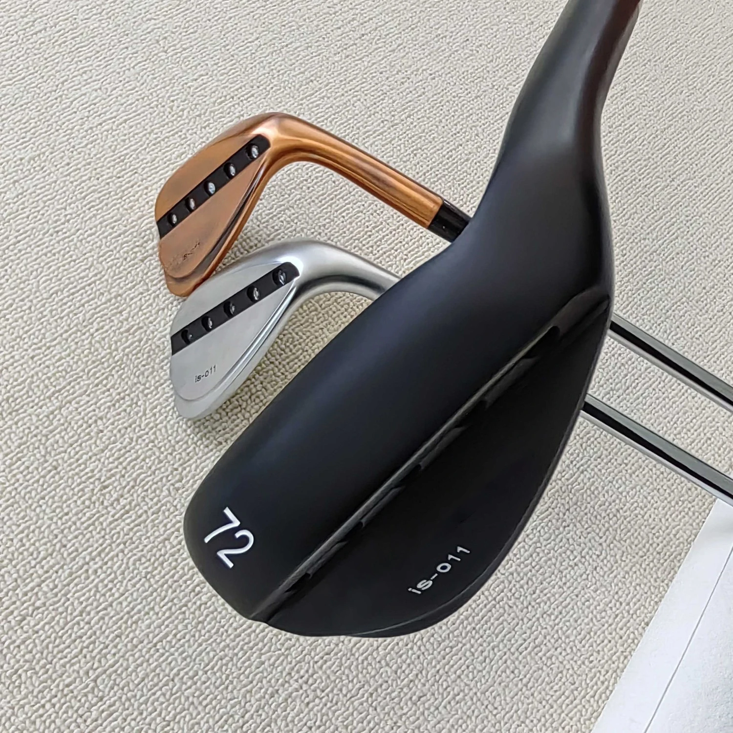 Unique Golf Sand Practice Wedge Custom Logo Stainless Steel CNC Club Chipping Sand Angle Rod Golf Wedges