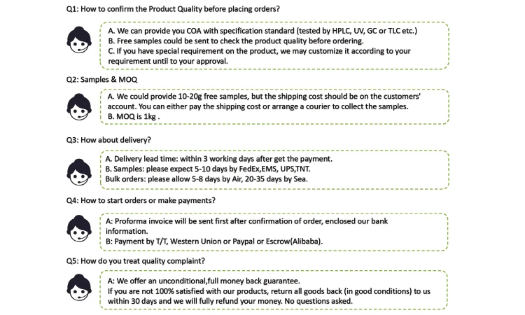 Supply Best Price Natural Powder 5% 95% Fucoidan