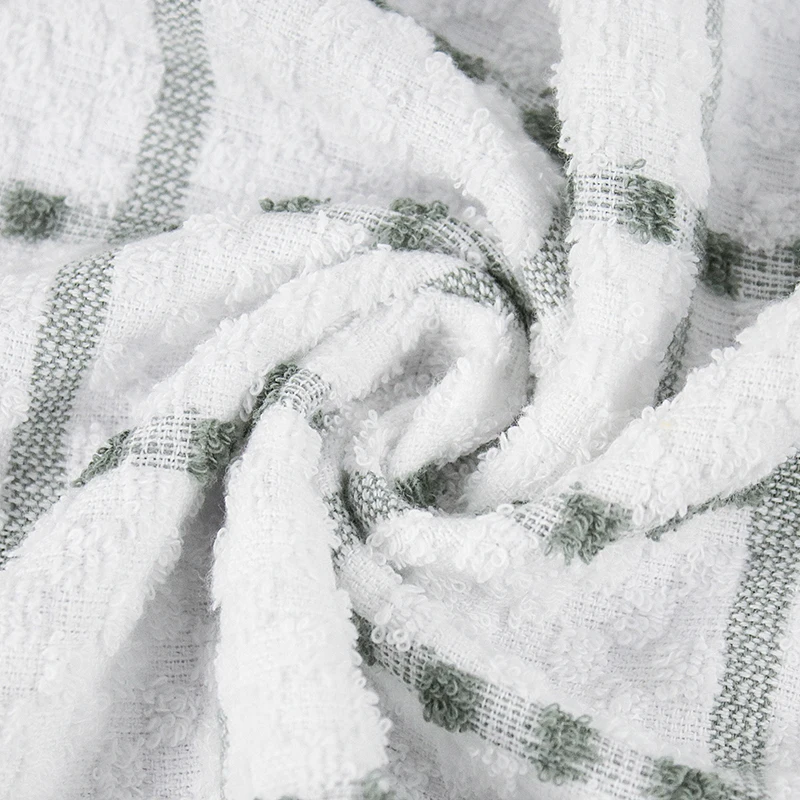 Morden Luxury Factory Manufacture Multi Purpose Kitchen 37*64cm Waffle Weave Cotton Plaid Tea Dish Towels