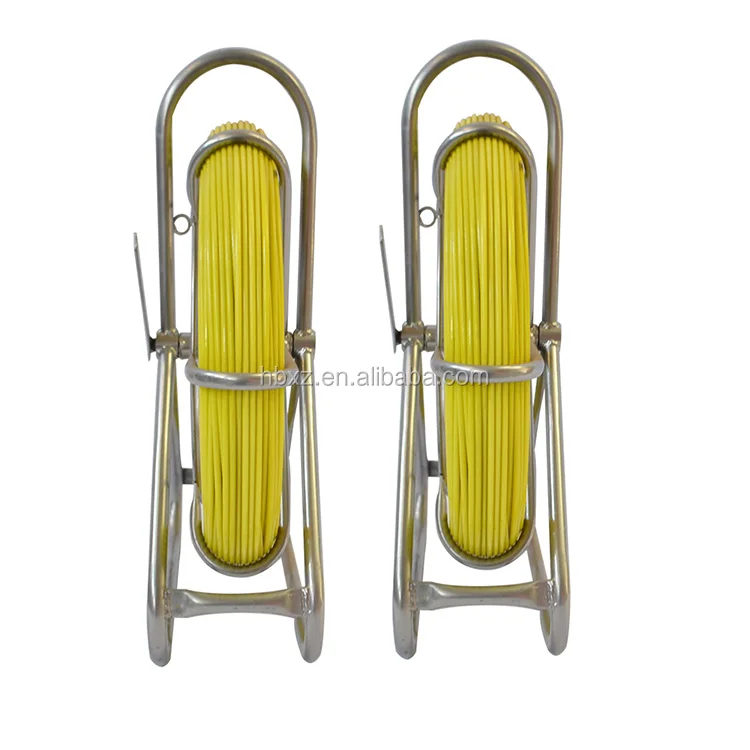 11mm 300m FRP duct rodder Cable Threading Device Fiberglass Push Pull Rod