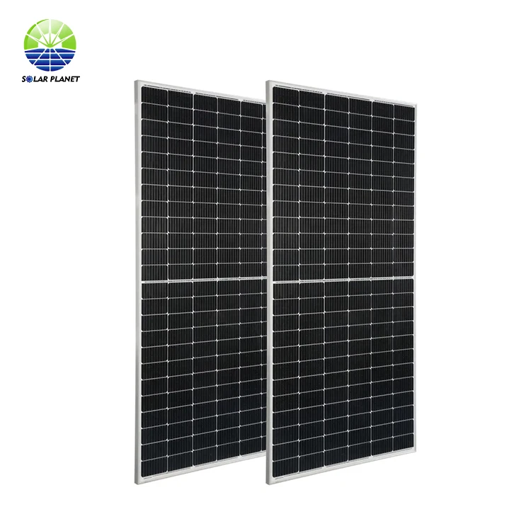 SOLAR PLANET Mono Half Cell N-Type 360W  375W 380W 166Mm Original Solar Module For Local Agents Solar Panel