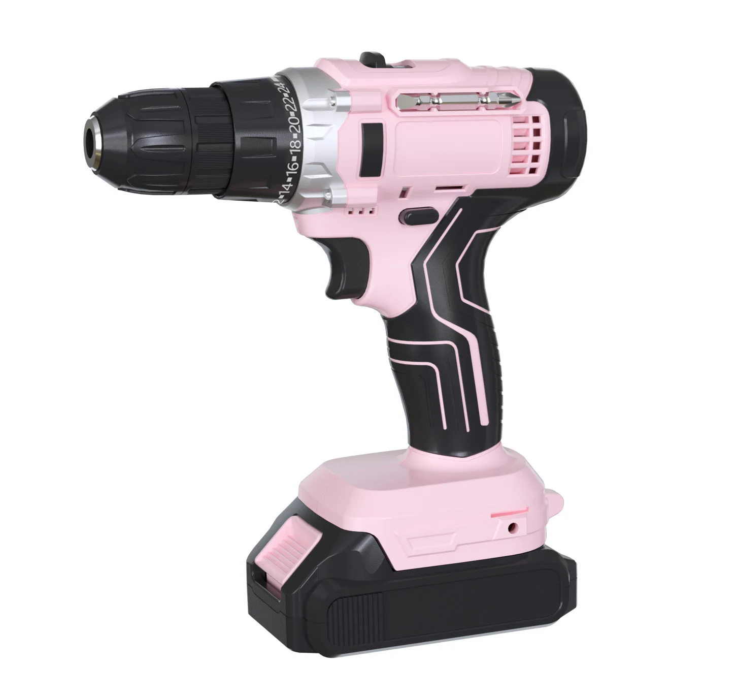 21V Cordless Drill Machine Li-ion Battery Electric Screwdriver Poor Tool Brush Motor Impact Cordless Drill for Industry