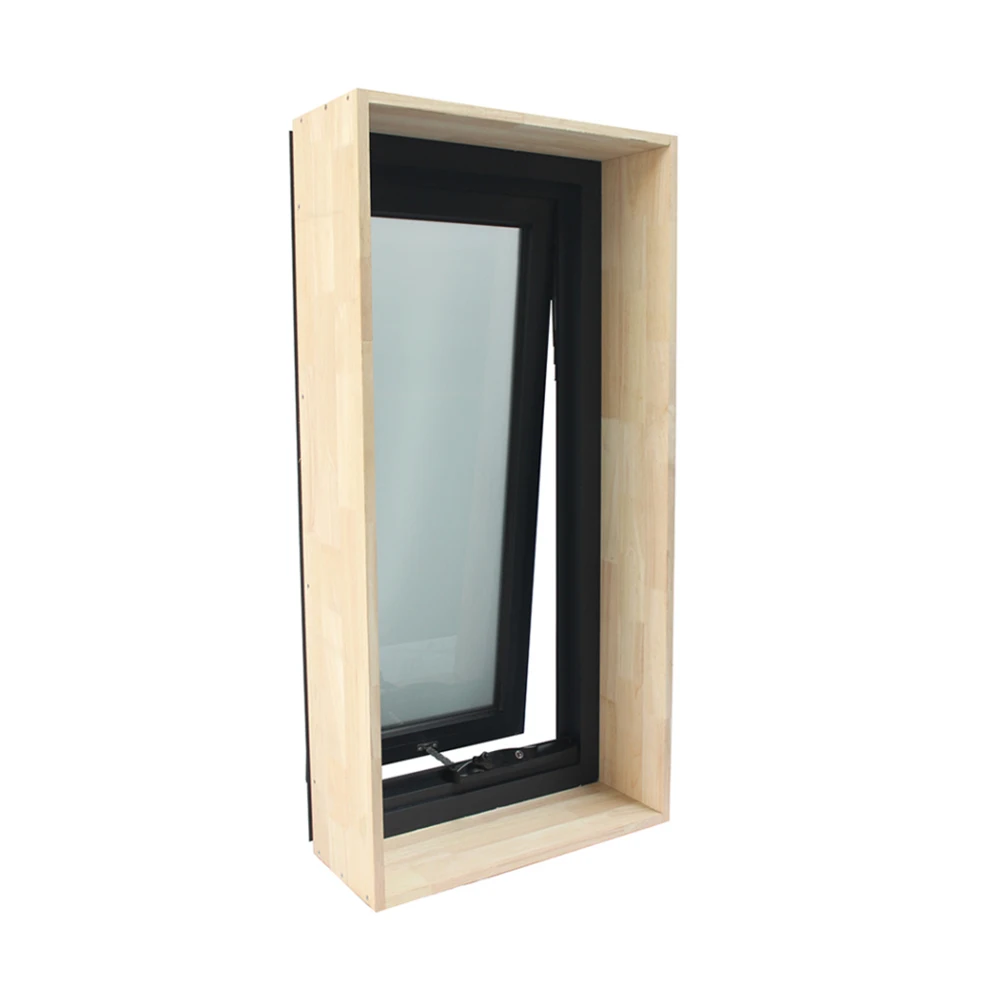 Aluminum alloy awning window/Combined Aluminum Windows/waterproof heat insulation bathroom