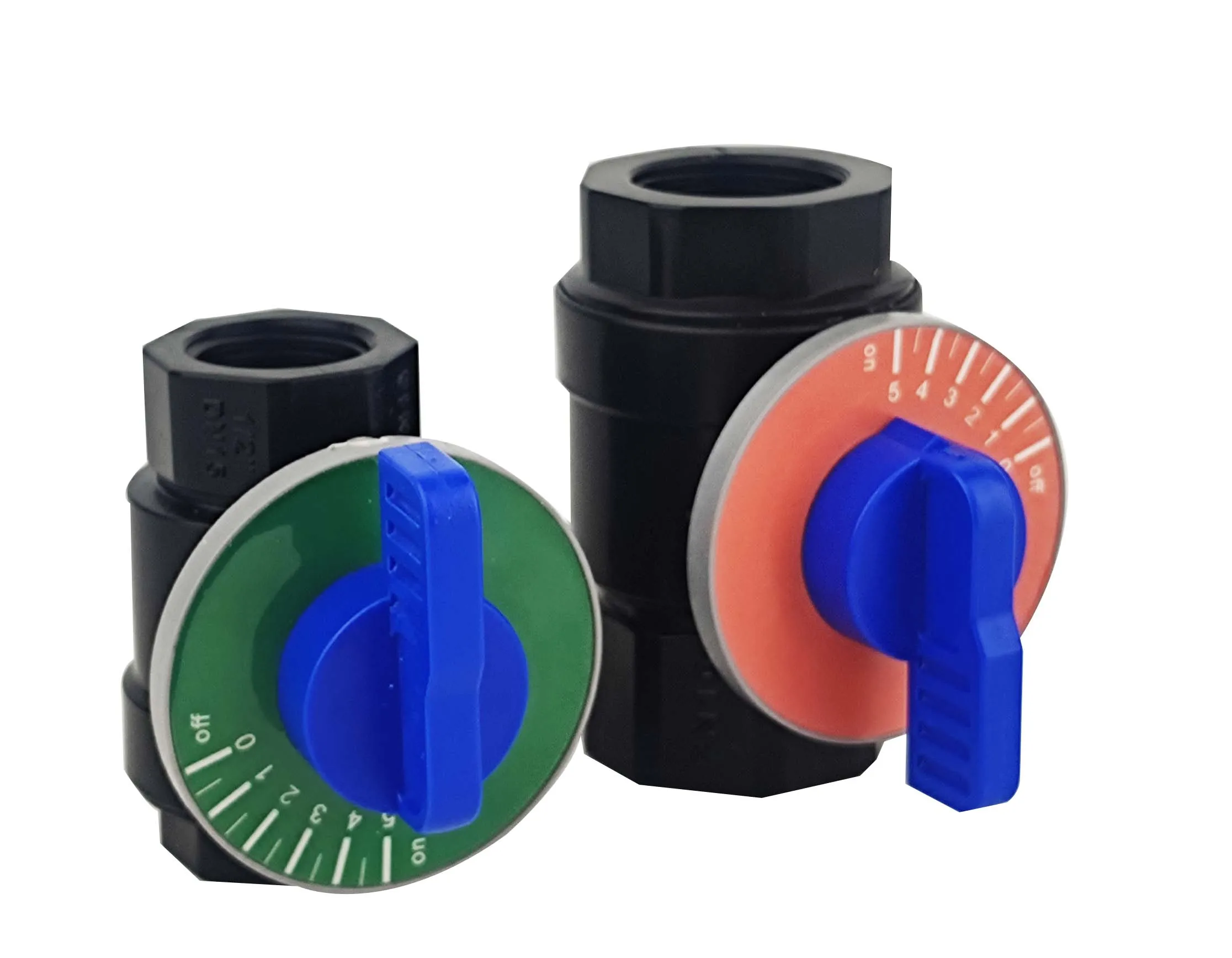 DN15 UPVC  Metering ball valve NPT threaded