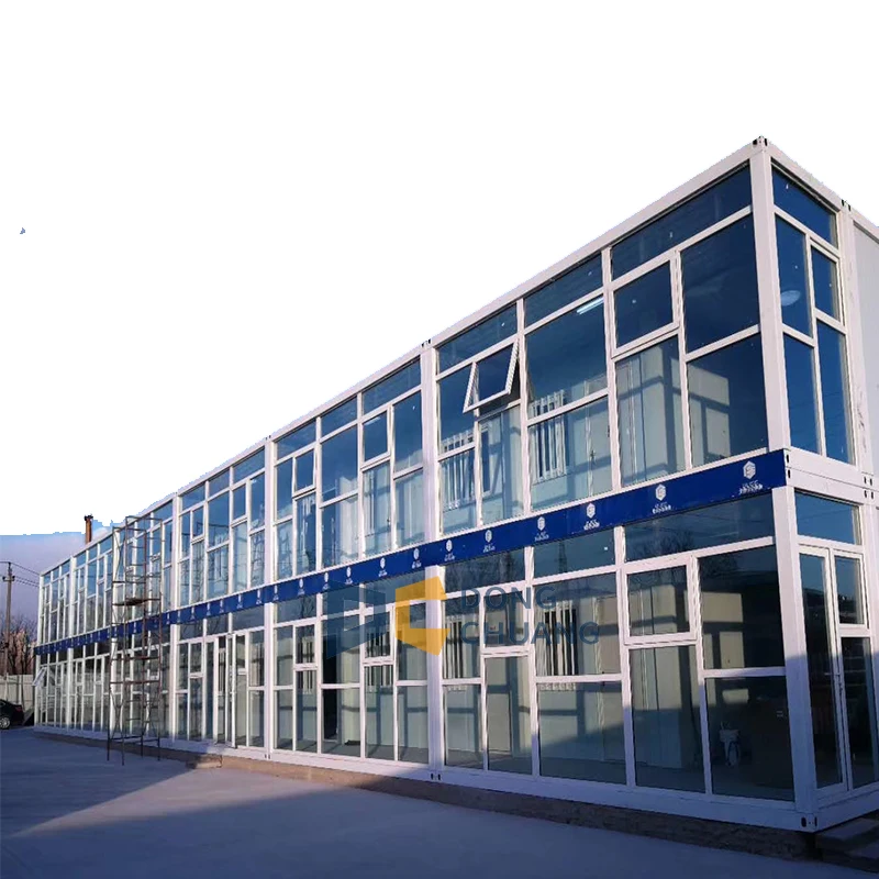 prefab container flat pack home single building 1 storey prefabricated house with toilet for suriname