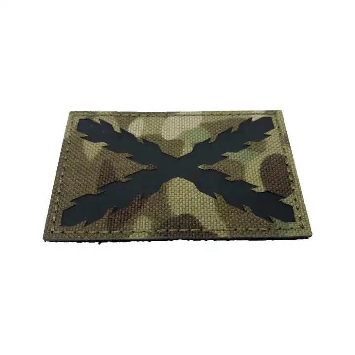 High quality reflective patch Iron On Patches For Clothing