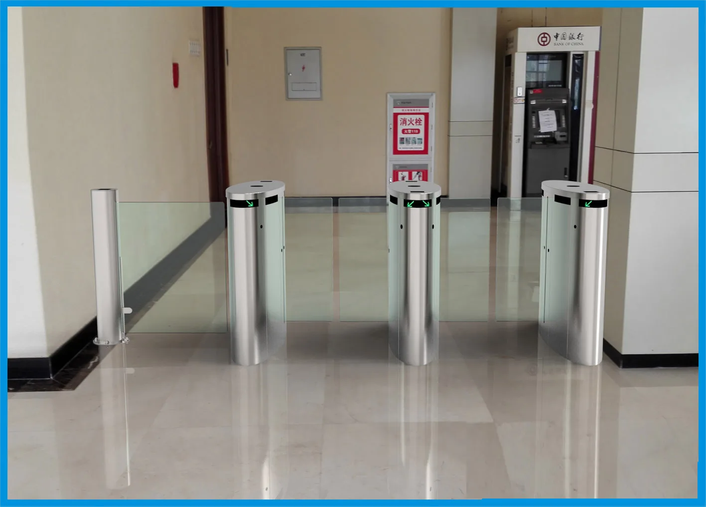 Водонепроницаемый Пешеходный турникет, безопасный качающийся барьер, Wi-Fi турникет