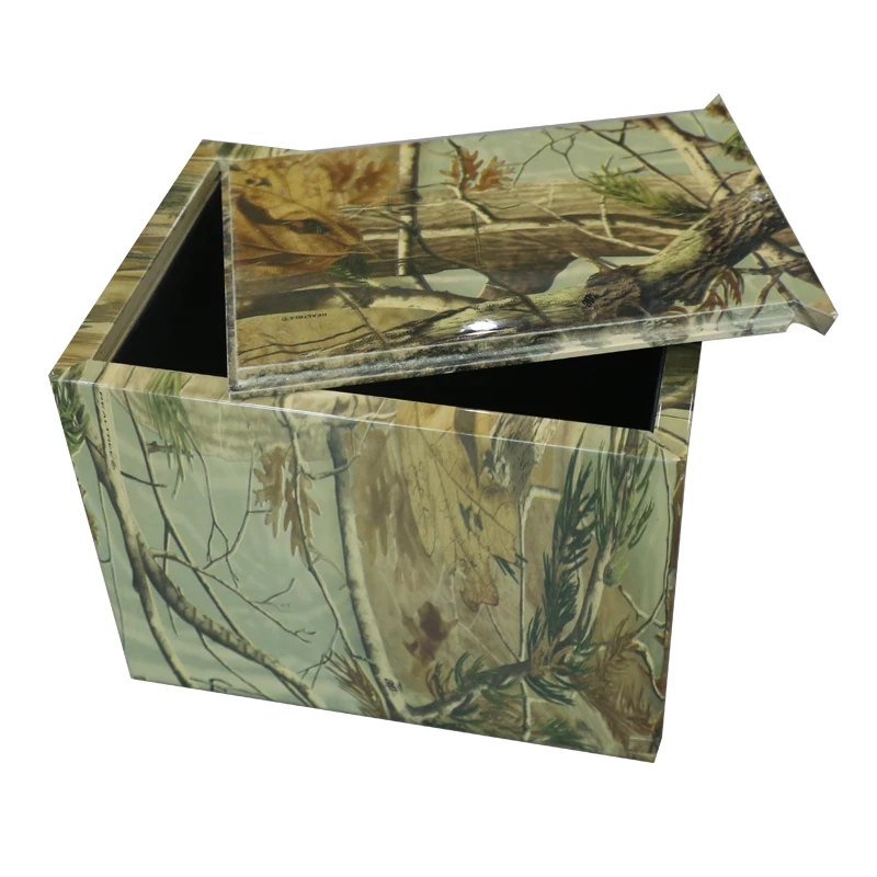 Factory custom  water transfer printing wood cremation urns