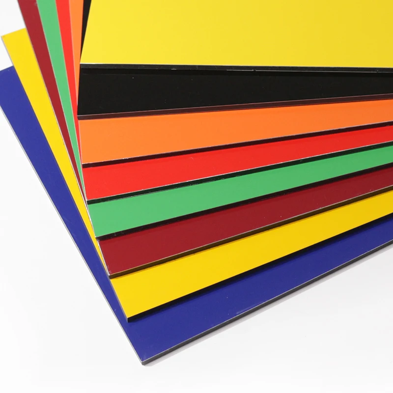 ALUSHINE ACP Glossy PVDF Coating 2/3/4/5/6mm 3d Exterior/interior Wall Cladding Sheets ACP Aluminum Composite Panels