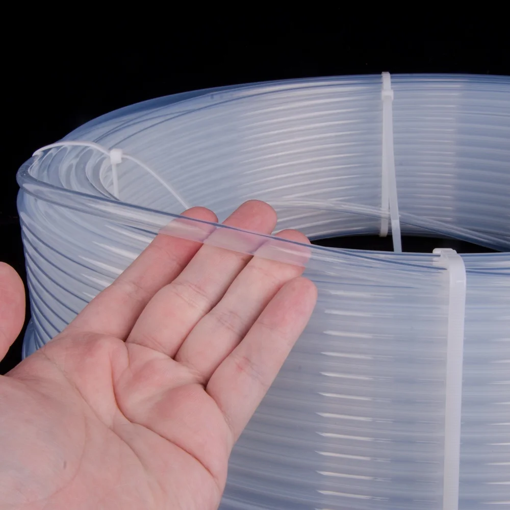 High temperature resistance 260 corrosion resistance acid and alkali resistant plastic tube FEP tube high transparent tube