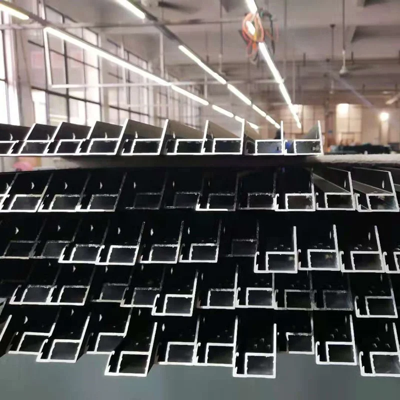  China Aluminum anodized frame for solar panel aluminium collectors use in energy system