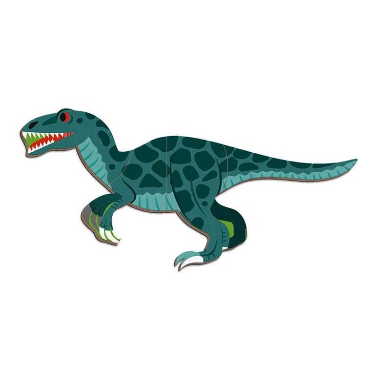 Yimi Paper 3d Foldable colorful cube dinosaur sticker puzzle book custom magnetic book