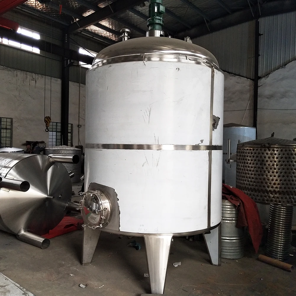 Multi-functional 3000 Liter / 5000 Liter Double Jacketed Mixing Tank