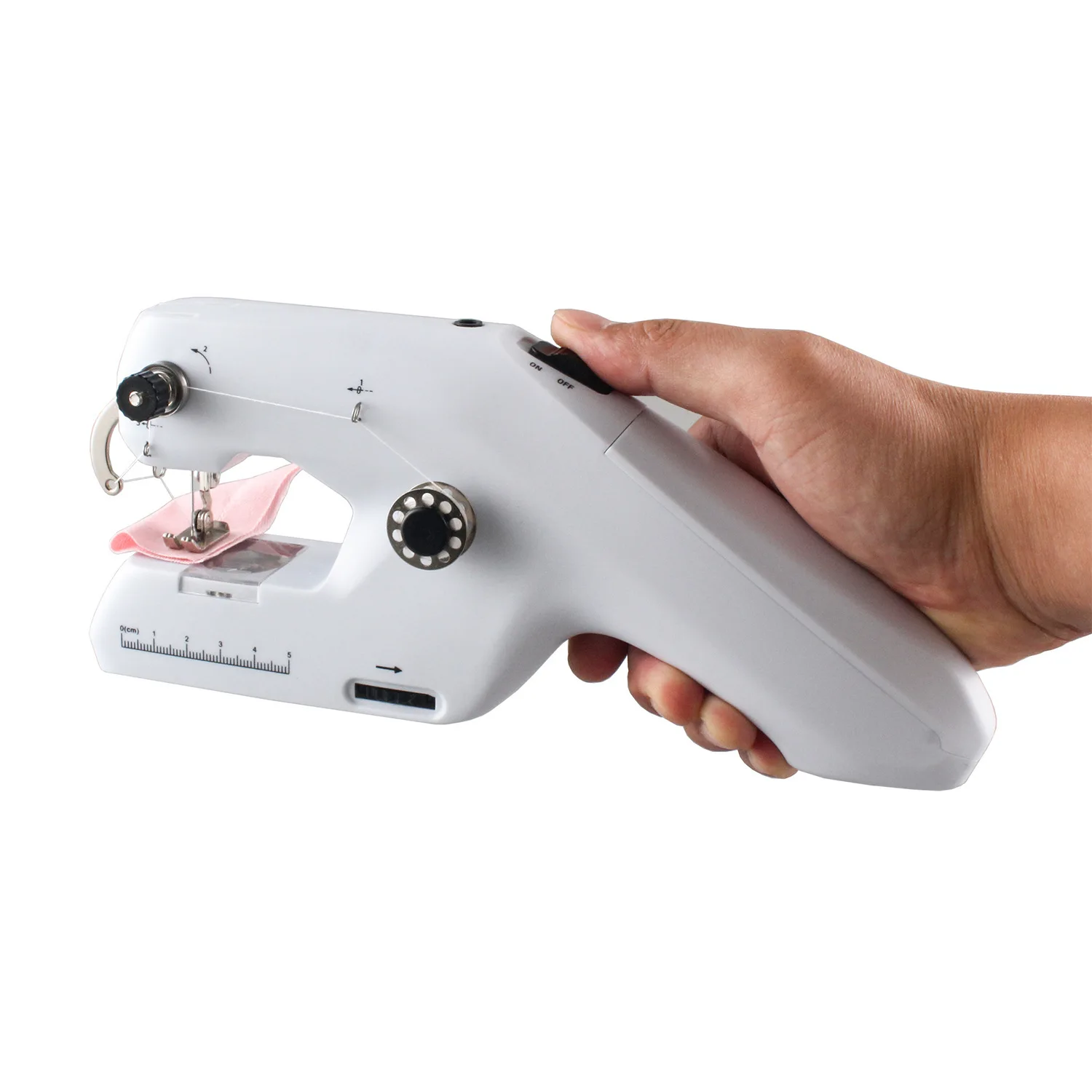 Zogifts 6 New High Post Manual Portable Handheld Mini Parts Electric Patch Sewing Machine For Home