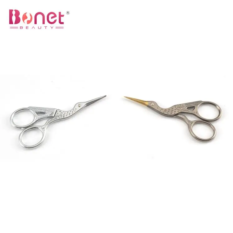 Wholesale Stainless Steel Cosmetics Makeup Beauty Instrument Scissor Face Beauty Equipment Pruning Scissors
