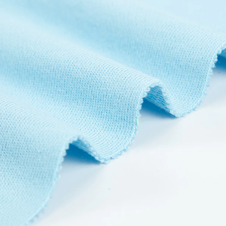 High quality casual cotton fabric 320g 100% cotton French terry fabric for fashion clothing