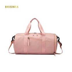 New duffle bags gym large sport bags unisex crossfit Pink sport gym duffel bag