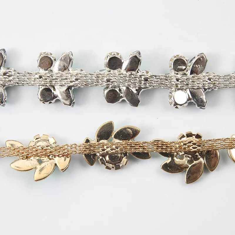 Kavatar rhinestone chain crystal rhinestone chain trim