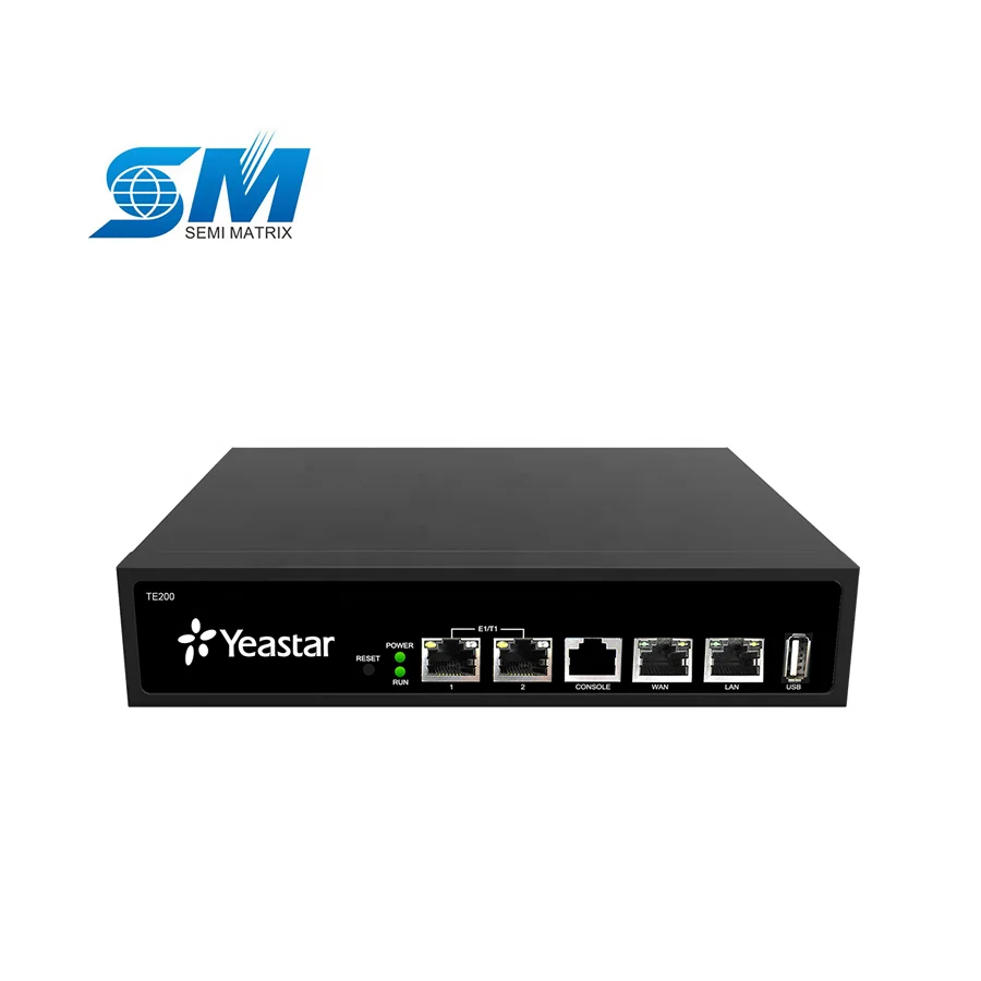  Новый оригинальный шлюз Yeastar TE серии E1/T1/PRI VoIP