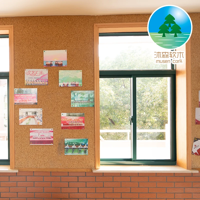 Wholesale Nature Color Portugal Imported Cork Roll High Quality Cork Sheet Rolls For Wall Or Floor