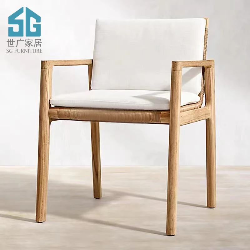 Outdoor Furniture Garden Chair Patio Dining Chair Teak Chair
