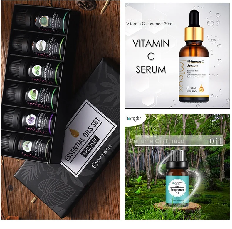 Muliya wormwood ginger rose massage breast enhancement essential oil compound plant essential oil 10ml factory direct sales