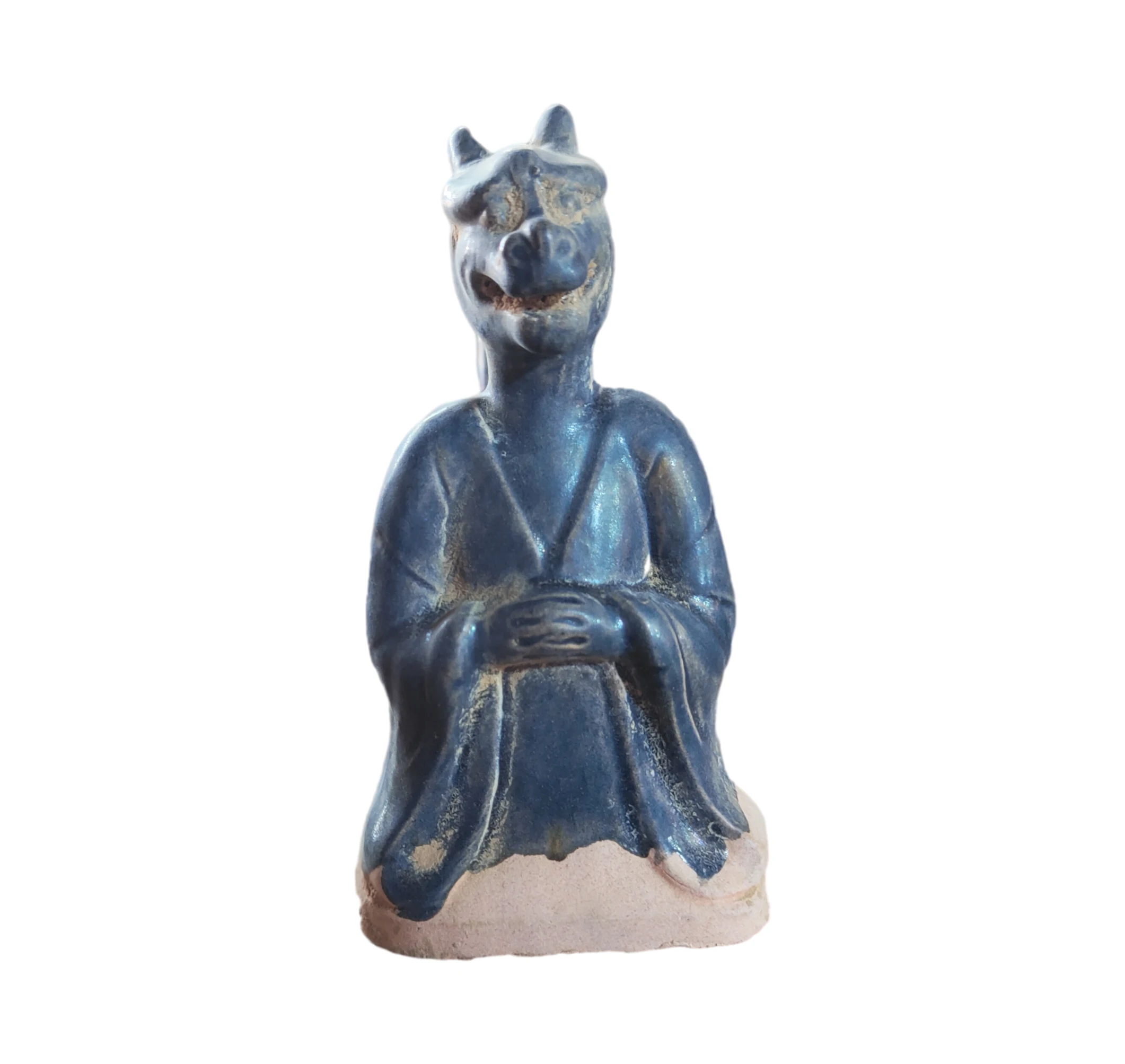 Великое бессмертное украшение Tang Sancai керамический антикварный деловой подарок интерьера гостиной отеля