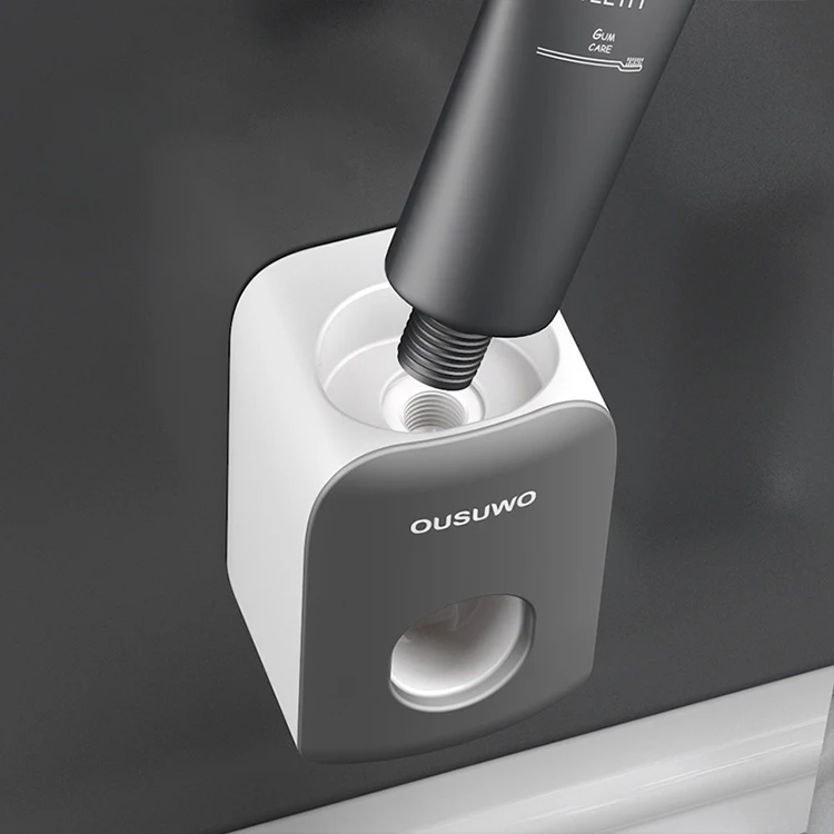 Оптовая продажа, настенный изысканный домашний декор, Автоматический Диспенсер зубной пасты, Пластиковый Диспенсер зубной пасты для ванной комнаты