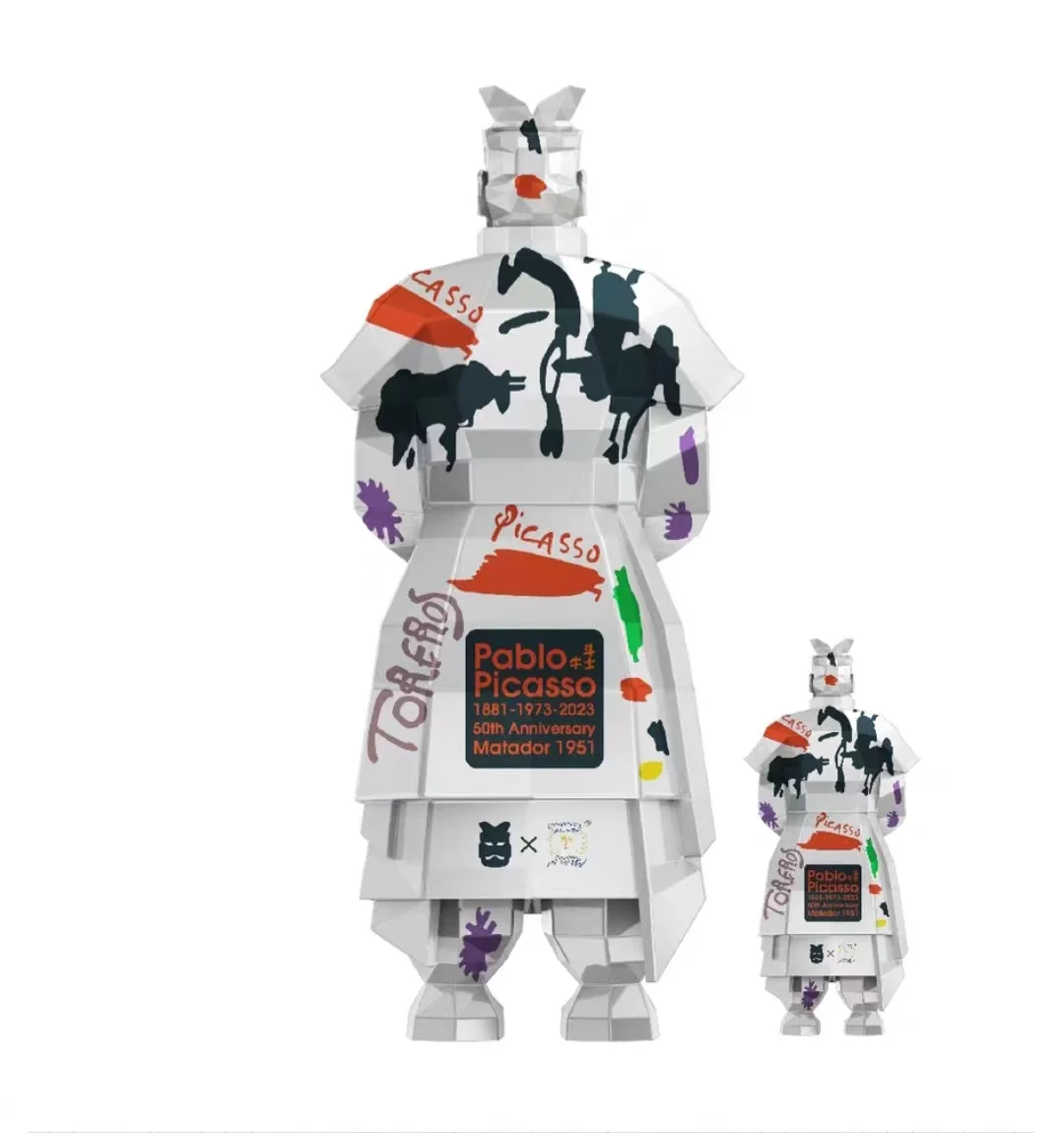 Wholesale price This ARMY The terra-cotta Matador garage kits Picasso art collection official joint name(1000%)