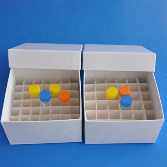 Lab криогенные ящики для хранения крио тубус для хранения коробка