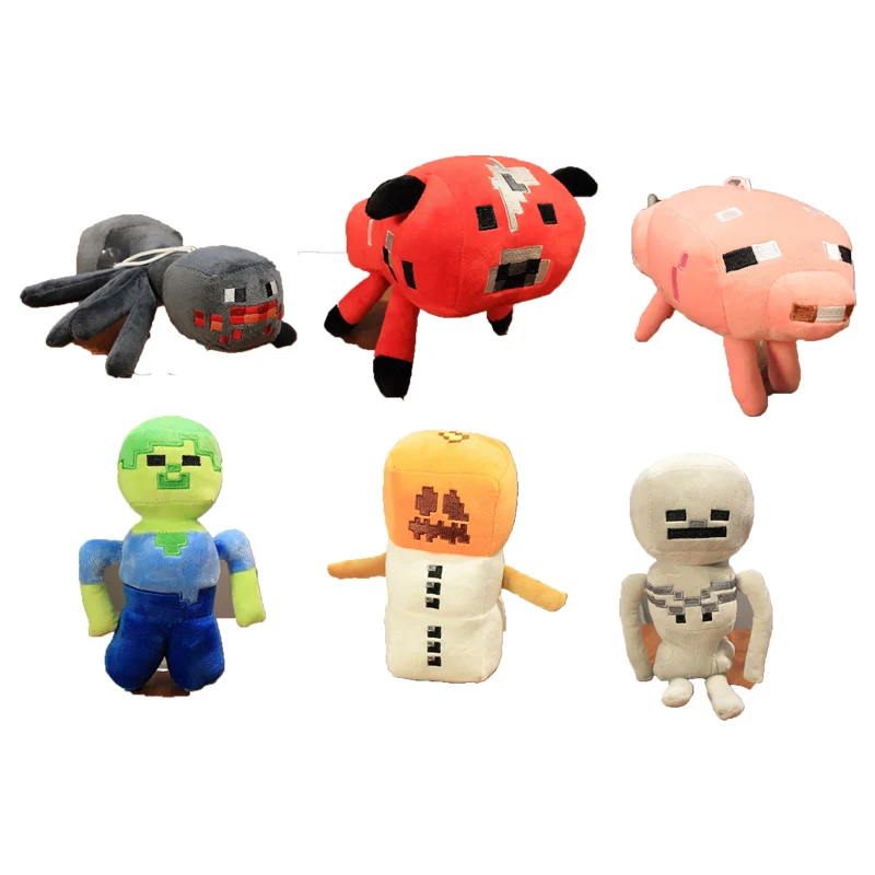 Hot Selling Wholesale My World Plush Toy Creeper Plush Toy End Shadow Dragon Doll Pixel Kawaii Stuffed Mine craft- Plush Toy