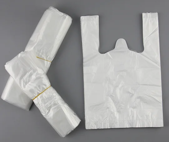 Fully Automatic Polythene Bag Machine Pp Plastic Shopping T Shirt Bag Making Production Machine