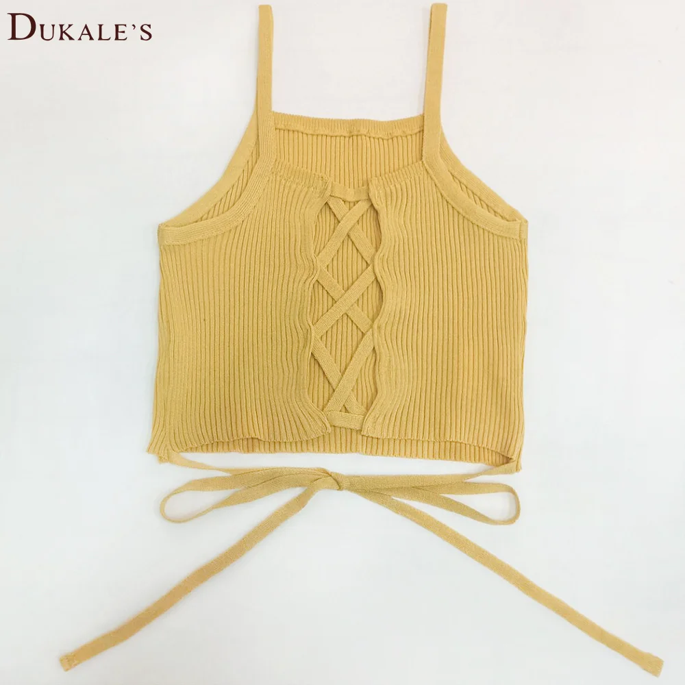 New Sexy Cross Halter Camisole Womens Tank Tops Crop Top Tie Mesh Tights Sleeveless Camisole Tie Mesh Strap Tank Crop