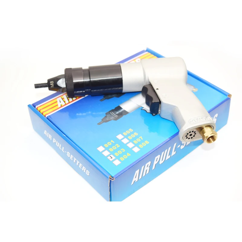 
Pneumatic Tools Air Pull Set Nut Automatic Air Riveter Nut Gun Tools M3 M4 M5 M6 M8 M10 mm 1/4 Aluminum Rivet Nuts 