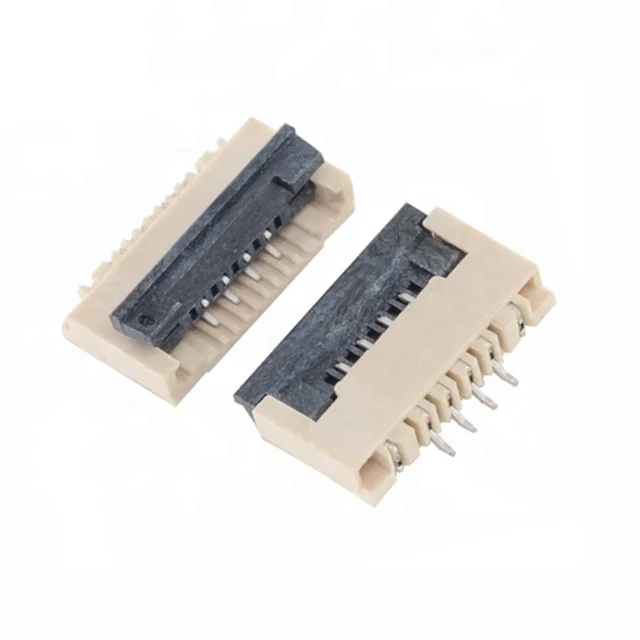 FPC connector 1.0mm H2.02.5 drawer type under horizontal SMT4-40P