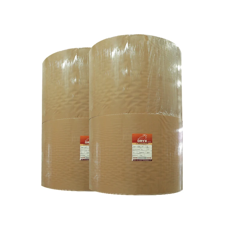 
Moisture Proof High Test Kraft Liner Board Unbleached Kraft Paper Reel 
