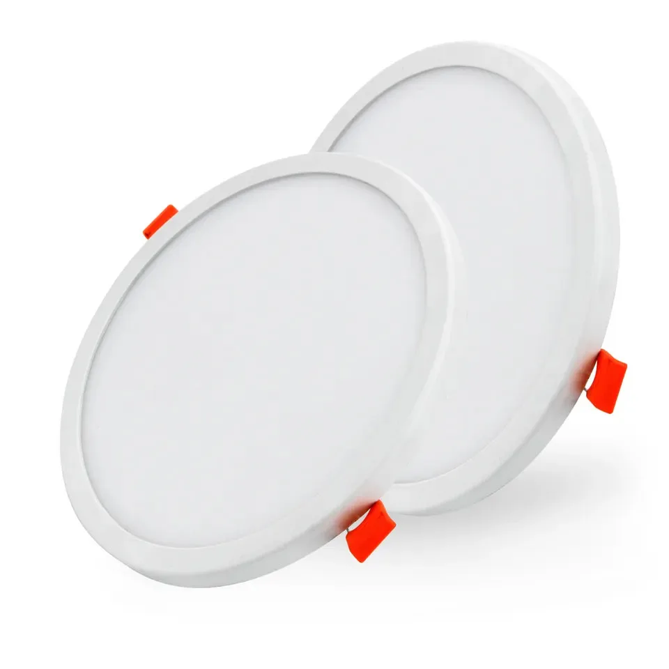 Adjustable 4 Inch ultra thin 6W 8W 15W 20W Recessed Round LED Ceiling Panel Light