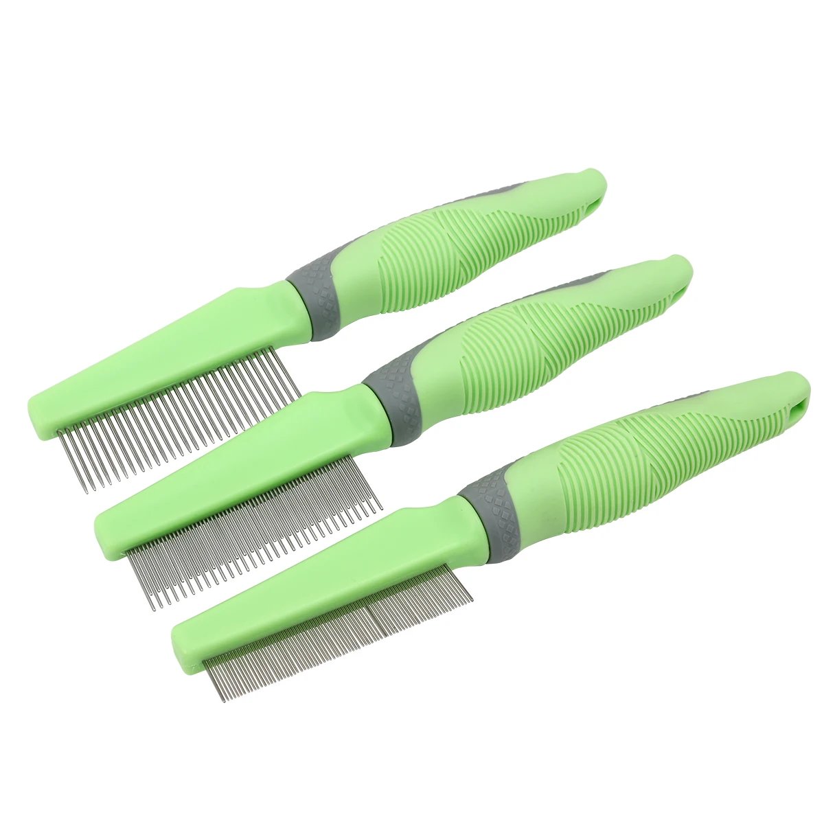 Factory Wholesale Custom Logo Three Types Cat Pin Hair Comb Dog Pet Grooming Comb