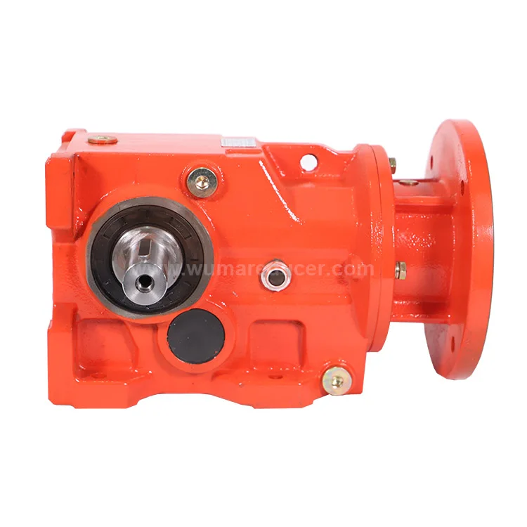 Right angle sew gear motor belt conveyor motor reducer helical bevel gearbox for screw conveyor