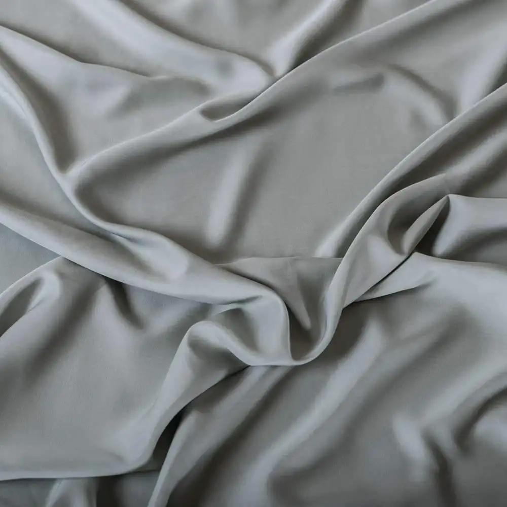 Look Like Silk Eco Friendly Super Soft Organic Lyocell 100 Bamboo Fiber Fabric Stock Lot For Bed Linen