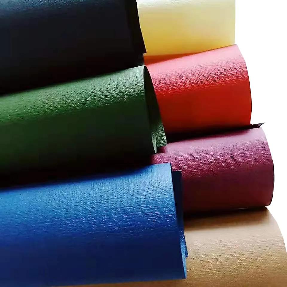 High Quality Color Pattern Large Buckram Paper