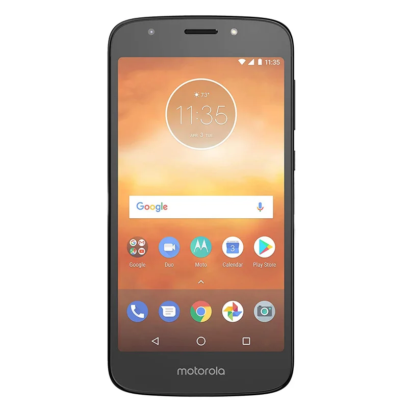 Used Mobile Phones Motorola Moto E5 Play XT1921 16GB Unlocked GSM LTE Android Phone 8MP Camera - Black